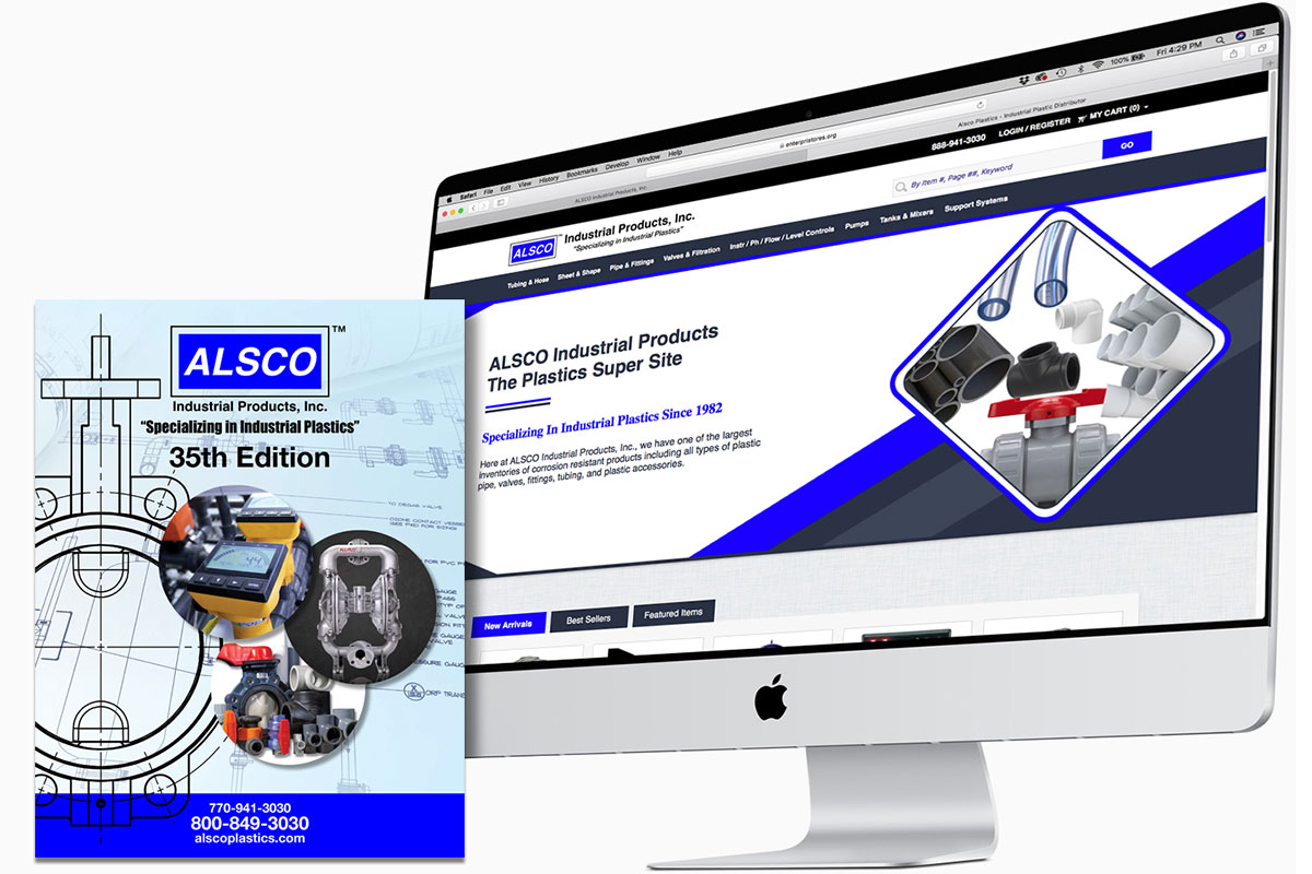 alsco industrial products ecommerce website